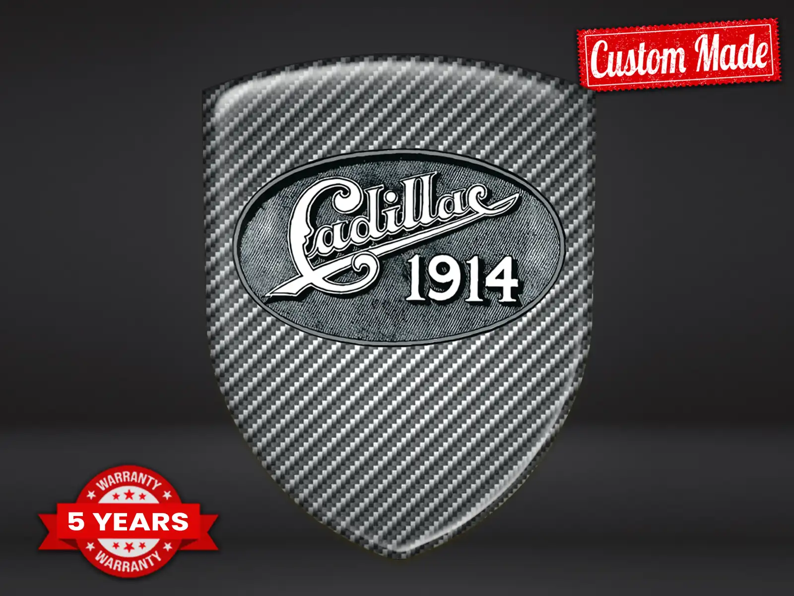 Cadillac Autocollants Silicone Auto Pro Max Résistants Stylés